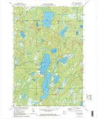Pike Lake Wisconsin Historical topographic map, 1:24000 scale, 7.5 X 7.5 Minute, Year 1971