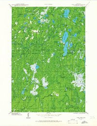Pike Lake Wisconsin Historical topographic map, 1:48000 scale, 15 X 15 Minute, Year 1941