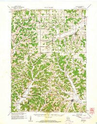 Plain Wisconsin Historical topographic map, 1:62500 scale, 15 X 15 Minute, Year 1960
