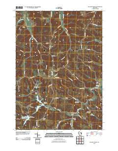 Pleasant Ridge Wisconsin Historical topographic map, 1:24000 scale, 7.5 X 7.5 Minute, Year 2010