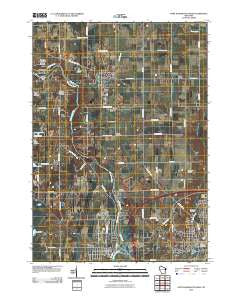 Port Washington West Wisconsin Historical topographic map, 1:24000 scale, 7.5 X 7.5 Minute, Year 2010