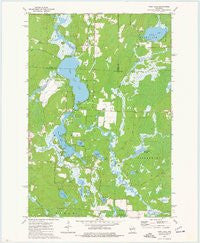 Post Lake Wisconsin Historical topographic map, 1:24000 scale, 7.5 X 7.5 Minute, Year 1973