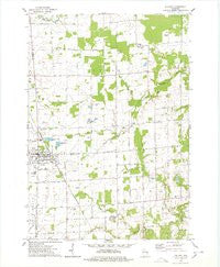 Pulaski Wisconsin Historical topographic map, 1:24000 scale, 7.5 X 7.5 Minute, Year 1974