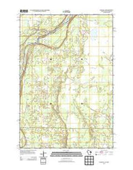 Randall Wisconsin Historical topographic map, 1:24000 scale, 7.5 X 7.5 Minute, Year 2013