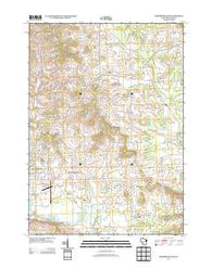 Reedsburg East Wisconsin Historical topographic map, 1:24000 scale, 7.5 X 7.5 Minute, Year 2013
