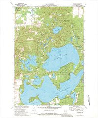 Reserve Wisconsin Historical topographic map, 1:24000 scale, 7.5 X 7.5 Minute, Year 1971