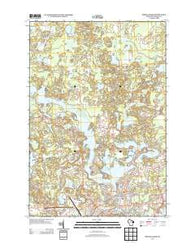 Rhinelander Wisconsin Historical topographic map, 1:24000 scale, 7.5 X 7.5 Minute, Year 2013