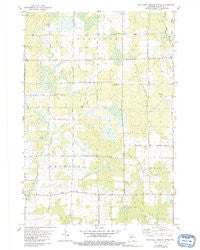 Rib River Lookout Tower Wisconsin Historical topographic map, 1:24000 scale, 7.5 X 7.5 Minute, Year 1979