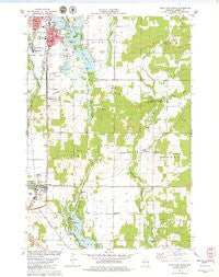 Rice Lake South Wisconsin Historical topographic map, 1:24000 scale, 7.5 X 7.5 Minute, Year 1978