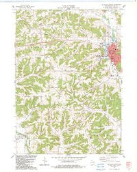 Richland Center Wisconsin Historical topographic map, 1:24000 scale, 7.5 X 7.5 Minute, Year 1983
