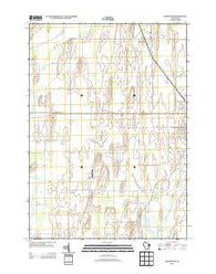 Richwood Wisconsin Historical topographic map, 1:24000 scale, 7.5 X 7.5 Minute, Year 2013
