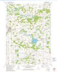 Rio Wisconsin Historical topographic map, 1:24000 scale, 7.5 X 7.5 Minute, Year 1980