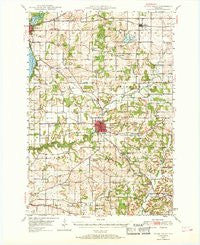 River Falls Wisconsin Historical topographic map, 1:62500 scale, 15 X 15 Minute, Year 1946