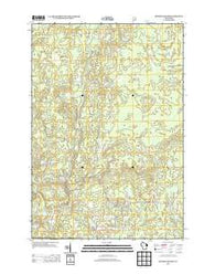 Roaring Rapids Wisconsin Historical topographic map, 1:24000 scale, 7.5 X 7.5 Minute, Year 2013