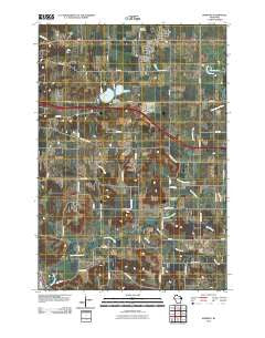 Roberts Wisconsin Historical topographic map, 1:24000 scale, 7.5 X 7.5 Minute, Year 2010