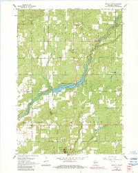 Roche A Cri Wisconsin Historical topographic map, 1:24000 scale, 7.5 X 7.5 Minute, Year 1967