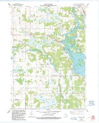 Rocky Run Wisconsin Historical topographic map, 1:24000 scale, 7.5 X 7.5 Minute, Year 1970