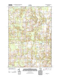 Rosholt Wisconsin Historical topographic map, 1:24000 scale, 7.5 X 7.5 Minute, Year 2013