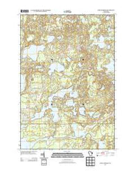 Saint Germain Wisconsin Historical topographic map, 1:24000 scale, 7.5 X 7.5 Minute, Year 2013