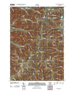 Saint Marys Wisconsin Historical topographic map, 1:24000 scale, 7.5 X 7.5 Minute, Year 2010