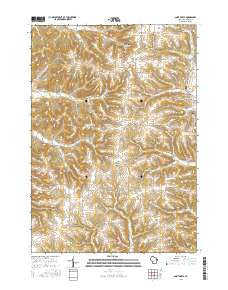 Saint Marys Wisconsin Current topographic map, 1:24000 scale, 7.5 X 7.5 Minute, Year 2016