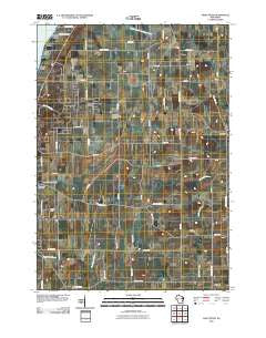 Saint Peter Wisconsin Historical topographic map, 1:24000 scale, 7.5 X 7.5 Minute, Year 2010