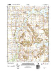 Sauk City Wisconsin Historical topographic map, 1:24000 scale, 7.5 X 7.5 Minute, Year 2013