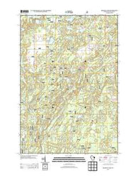 Shadow Lake Wisconsin Historical topographic map, 1:24000 scale, 7.5 X 7.5 Minute, Year 2013