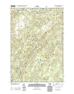 Shadow Lake Wisconsin Historical topographic map, 1:24000 scale, 7.5 X 7.5 Minute, Year 2013