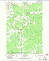 Sheldon NE Wisconsin Historical topographic map, 1:24000 scale, 7.5 X 7.5 Minute, Year 1971