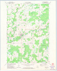 Sheldon Wisconsin Historical topographic map, 1:24000 scale, 7.5 X 7.5 Minute, Year 1971