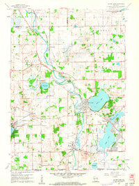 Silver Lake Wisconsin Historical topographic map, 1:24000 scale, 7.5 X 7.5 Minute, Year 1960