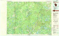 Solon Springs Wisconsin Historical topographic map, 1:100000 scale, 30 X 60 Minute, Year 1980