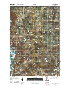 Somerset North Wisconsin Historical topographic map, 1:24000 scale, 7.5 X 7.5 Minute, Year 2010