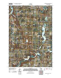 Somerset South Wisconsin Historical topographic map, 1:24000 scale, 7.5 X 7.5 Minute, Year 2010
