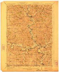 South Wayne Wisconsin Historical topographic map, 1:62500 scale, 15 X 15 Minute, Year 1923