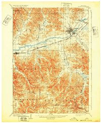 Sparta Wisconsin Historical topographic map, 1:62500 scale, 15 X 15 Minute, Year 1909