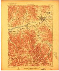 Sparta Wisconsin Historical topographic map, 1:62500 scale, 15 X 15 Minute, Year 1909