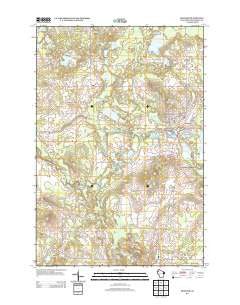 Spooner Wisconsin Historical topographic map, 1:24000 scale, 7.5 X 7.5 Minute, Year 2013