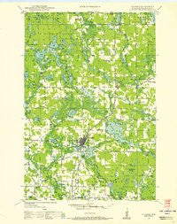 Spooner Wisconsin Historical topographic map, 1:48000 scale, 15 X 15 Minute, Year 1948