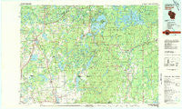 Spooner Wisconsin Historical topographic map, 1:100000 scale, 30 X 60 Minute, Year 1980