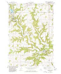 Spring Valley Wisconsin Historical topographic map, 1:24000 scale, 7.5 X 7.5 Minute, Year 1974