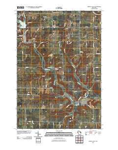Spring Valley Wisconsin Historical topographic map, 1:24000 scale, 7.5 X 7.5 Minute, Year 2010