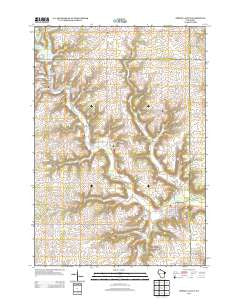 Spring Valley Wisconsin Historical topographic map, 1:24000 scale, 7.5 X 7.5 Minute, Year 2013