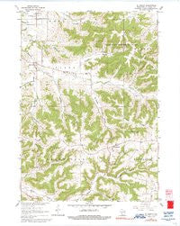 St. Joseph Wisconsin Historical topographic map, 1:24000 scale, 7.5 X 7.5 Minute, Year 1963