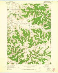St. Joseph Wisconsin Historical topographic map, 1:24000 scale, 7.5 X 7.5 Minute, Year 1963