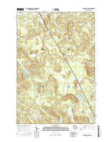 Stanberry West Wisconsin Current topographic map, 1:24000 scale, 7.5 X 7.5 Minute, Year 2015