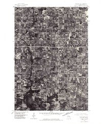 Stanley NE Wisconsin Historical topographic map, 1:24000 scale, 7.5 X 7.5 Minute, Year 1976