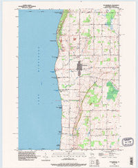 Stockbridge Wisconsin Historical topographic map, 1:24000 scale, 7.5 X 7.5 Minute, Year 1992