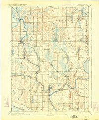 Stoughton Wisconsin Historical topographic map, 1:62500 scale, 15 X 15 Minute, Year 1890
